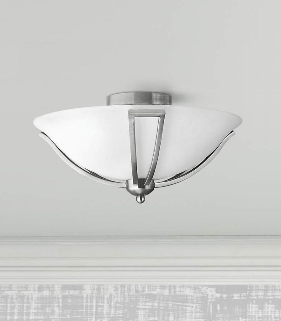 Elstead Bolla Ceiling Light in Brushed Nickel