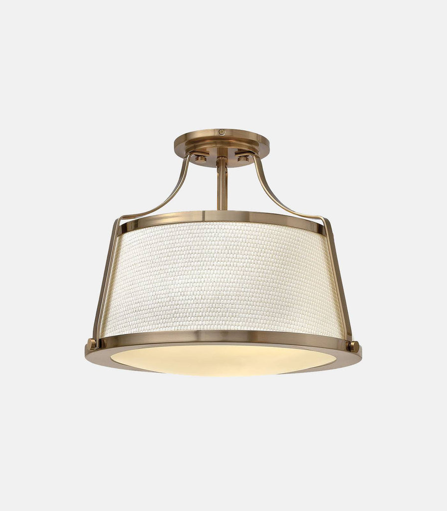 Elstead Charlotte Ceiling Light in Brushed Caramel