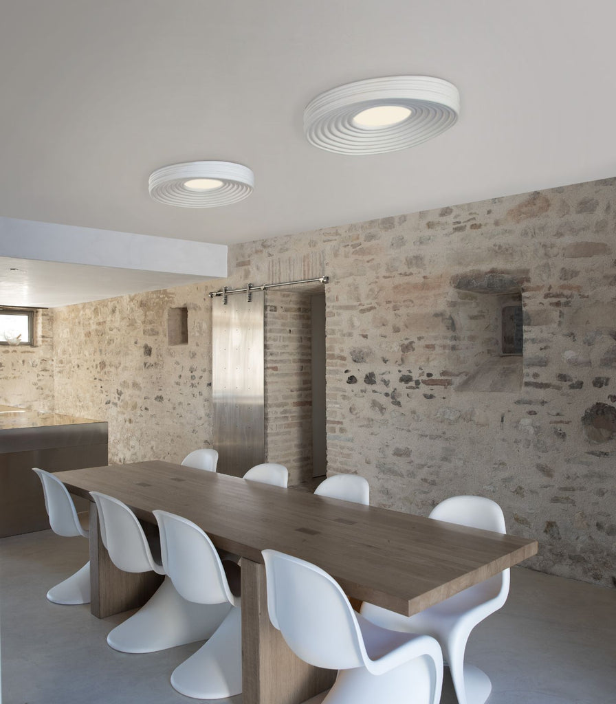 Karman R.O.M.A. Ceiling Light featured over dining  table