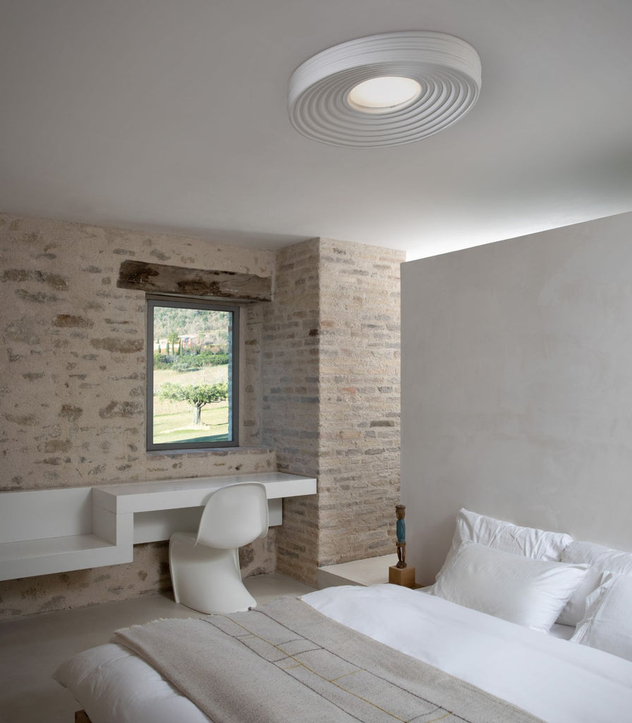 Karman R.O.M.A. Ceiling Light featured in bedroom