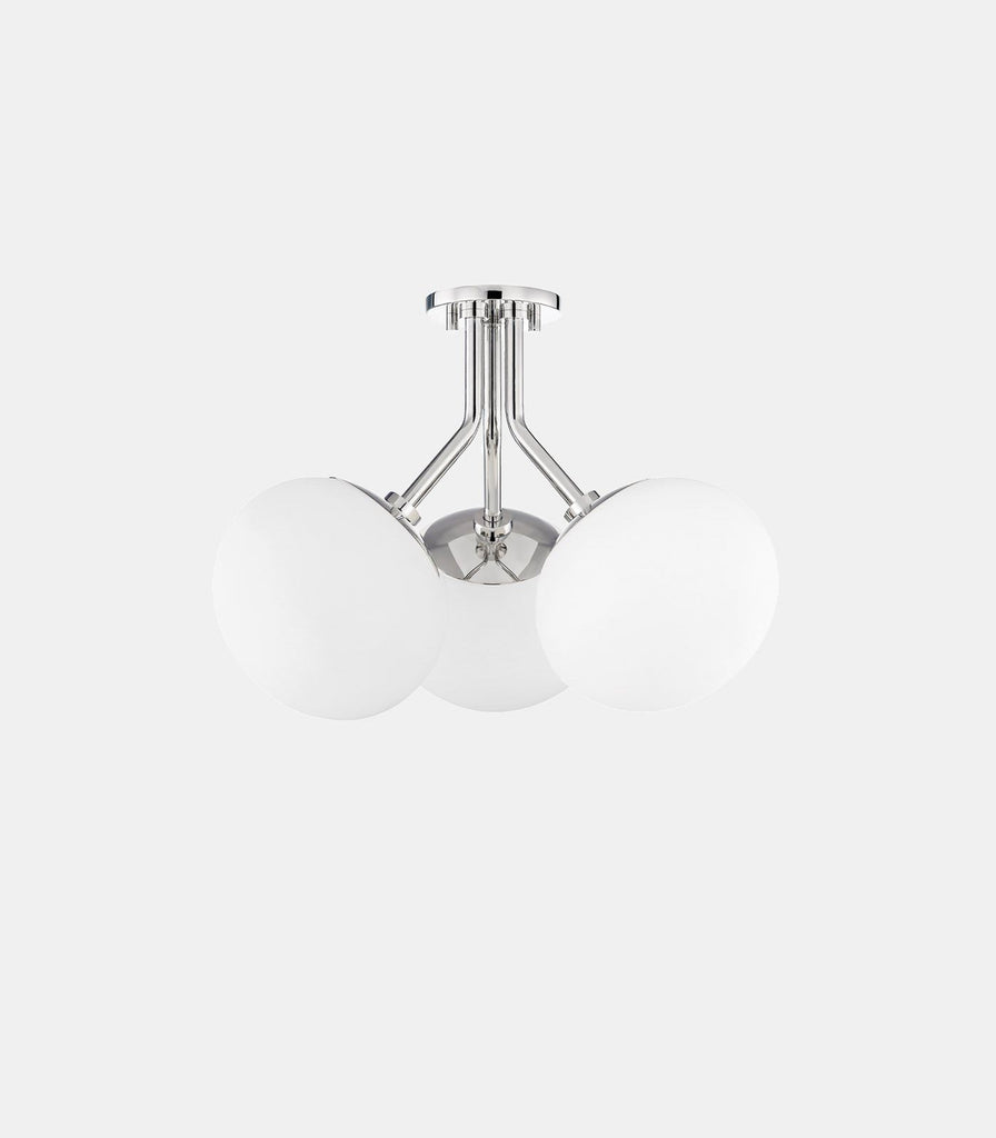 Hudson Valley Estee Ceiling Light in Polished Nickel