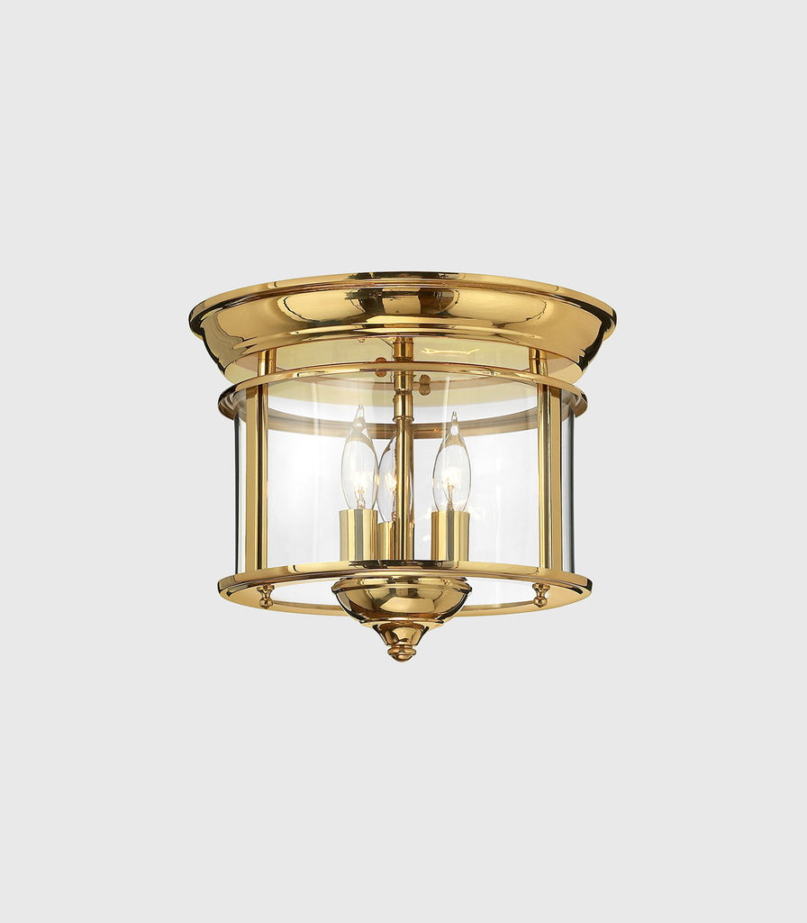 Elstead Gentry Ceiling Light in Polished Solid Brass