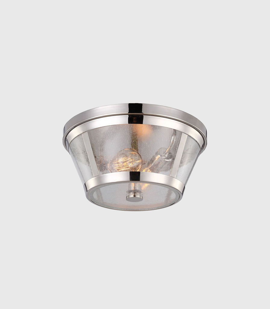 Elstead Harrow Ceiling Light in Polished Nickel