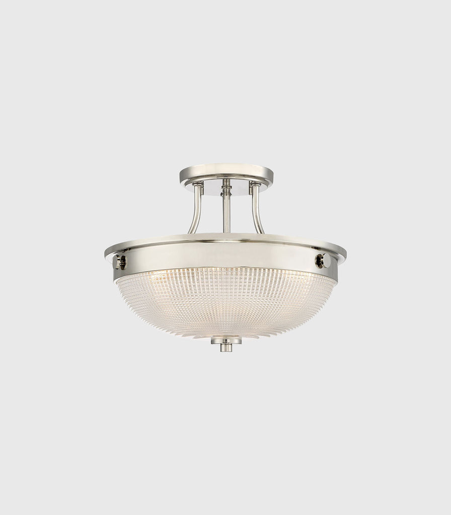 Elstead Mantle Ceiling Light in Imperial Silver