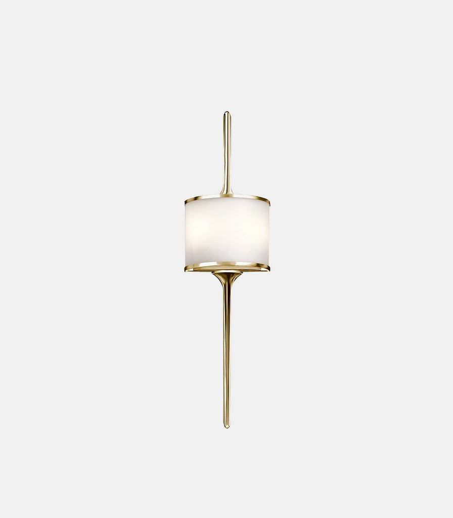 Elstead Mona Wall Light in Small/Polished Brass