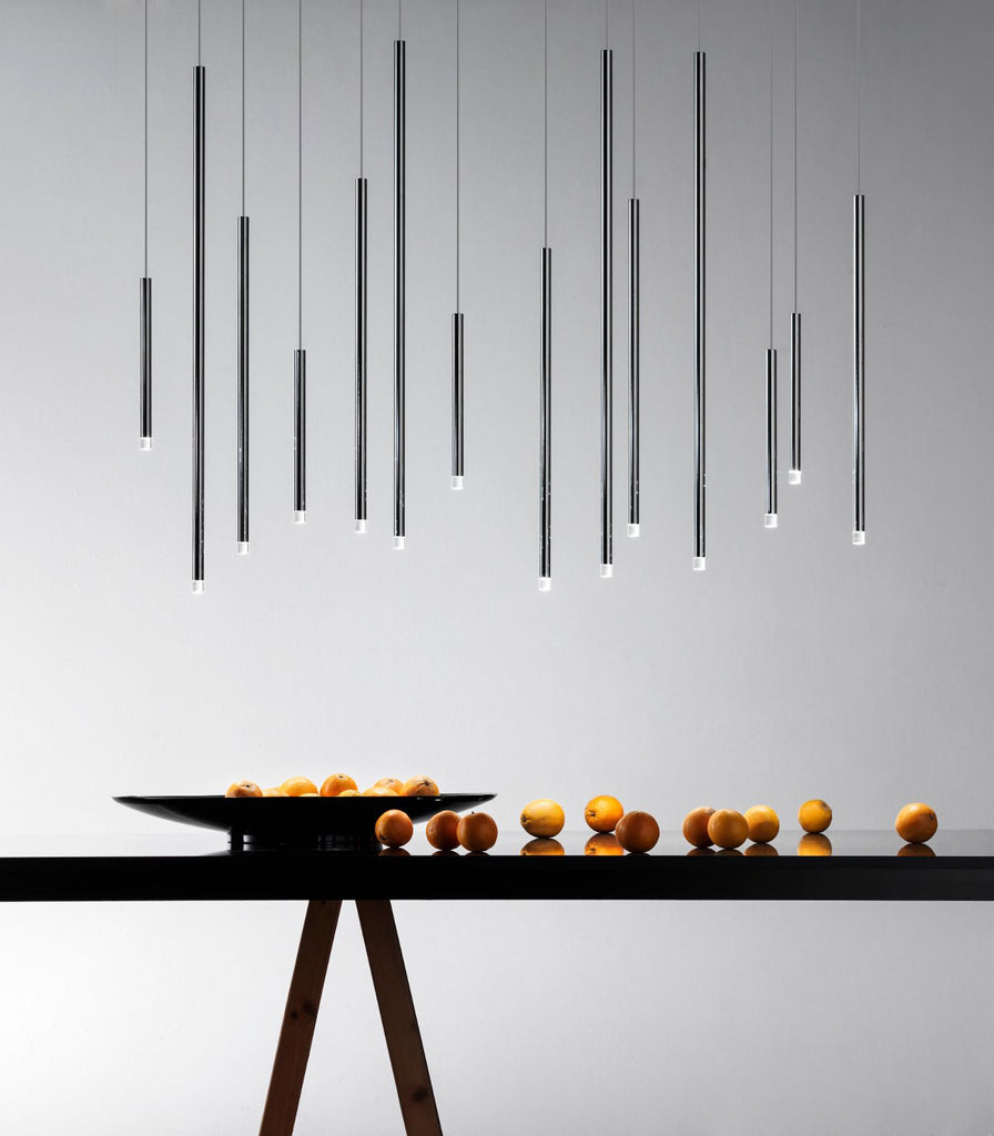 Lodes A-Tube Nano Pendant Light featured within a interior space