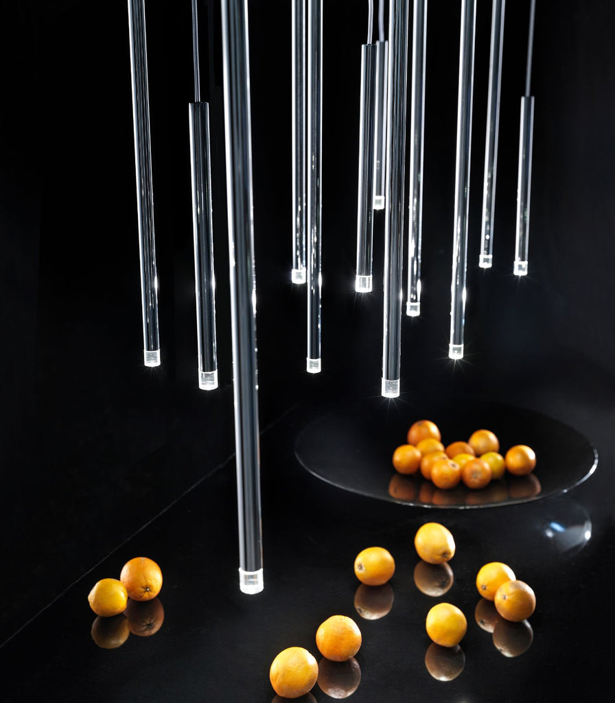 Lodes A-Tube Nano Pendant Light featured within a interior space