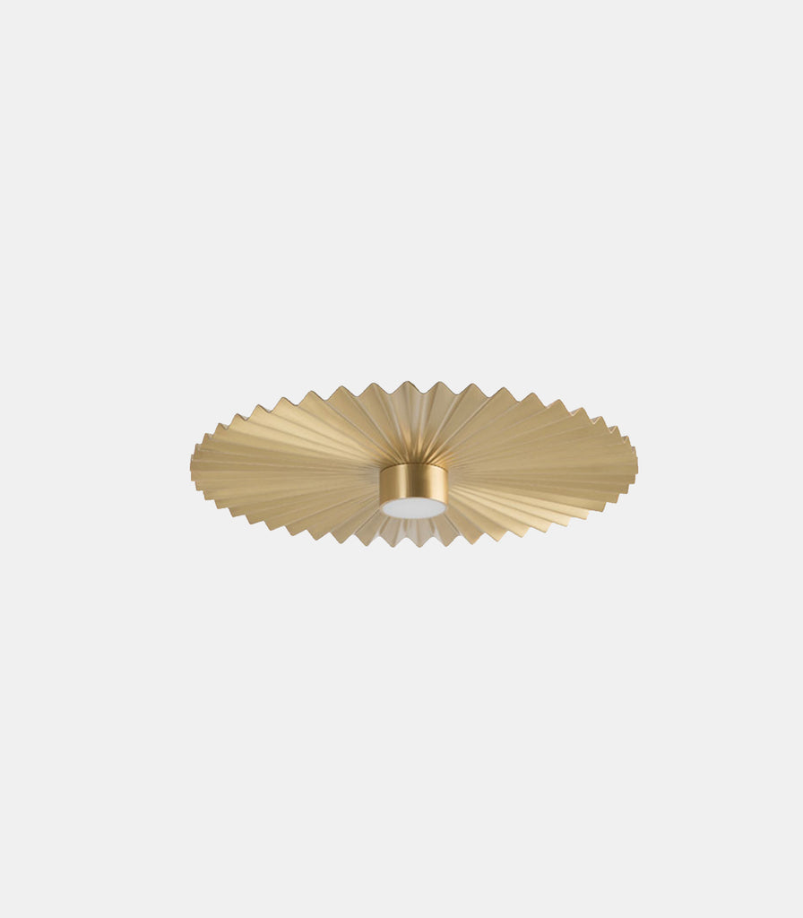 Il Fanale Plie Ceiling Light in Medium/Natural Brass