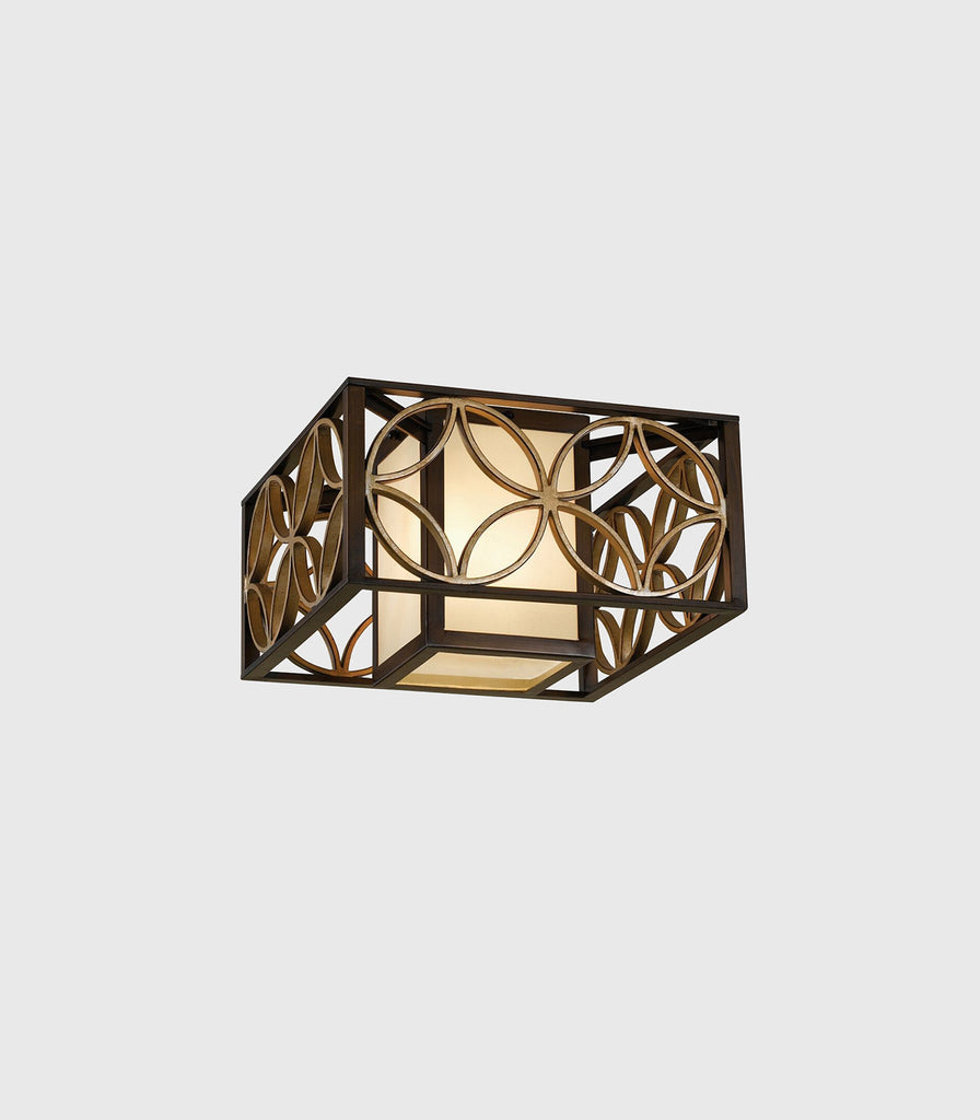 Elstead Remy Ceiling Light in Heritage Bronze/Parisienne Gold