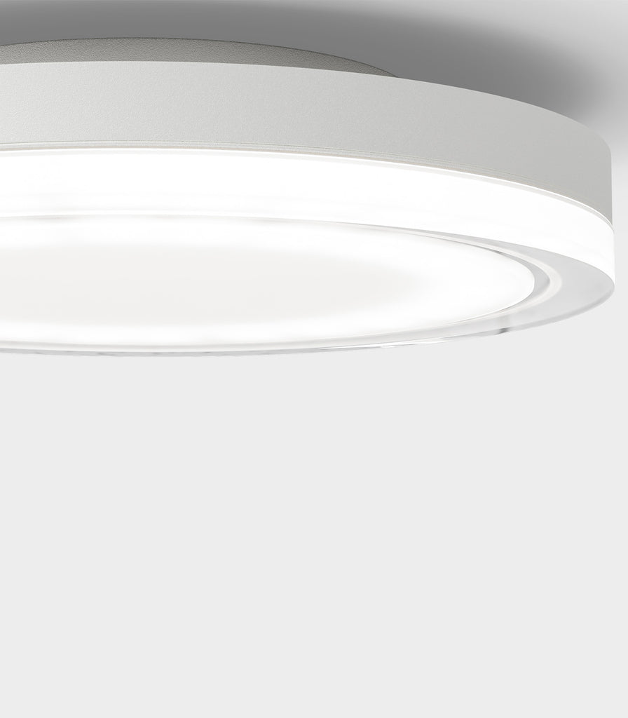 IP44.DE Lisc Ceiling Light in Pure White closeup