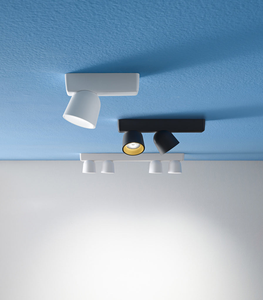 Linea Light Minion Ceiling Light featured within interior space
