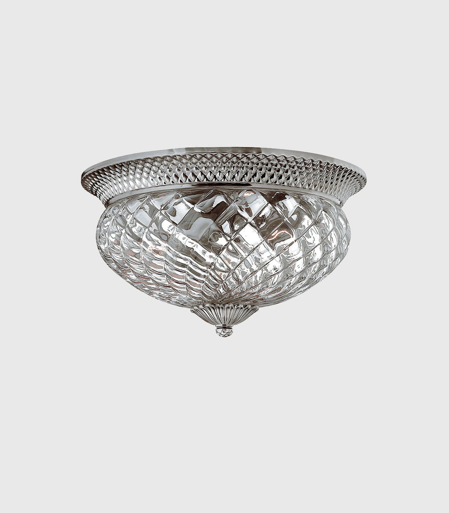 Elstead Plantation Ceiling Light in Large/Polished Antique Nickel