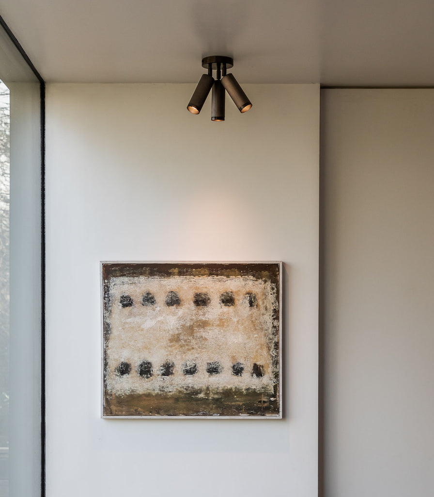 J. Adams & Co. Spot Triple Ceiling Light featured Within interior space