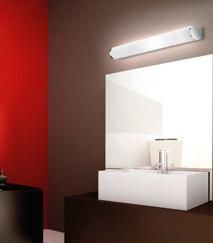 Ai Lati Omega Wall Light featured in bathroom