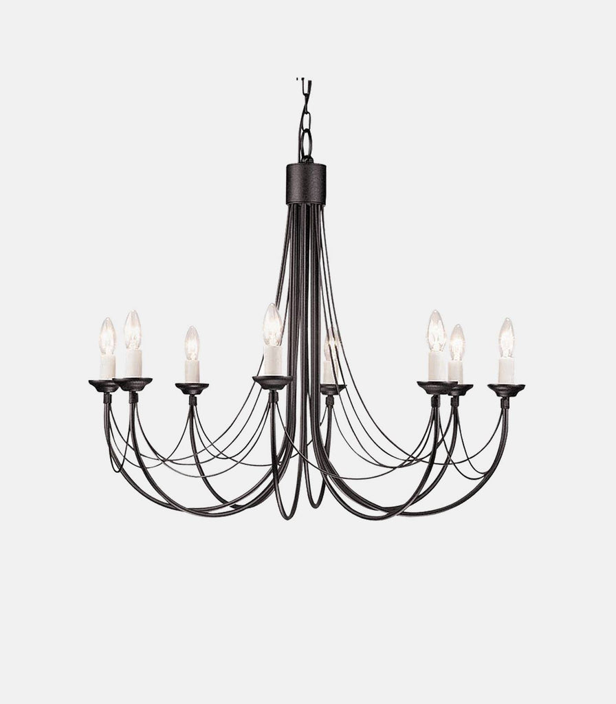 Elstead Carisbrooke Chandelier in 8 Light