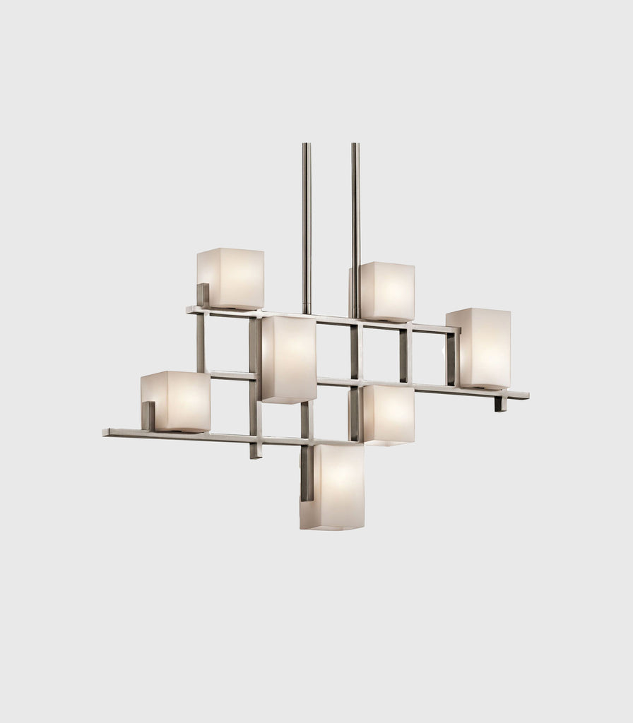 Elstead City Lights Linear Chandelier in Classic Pewter