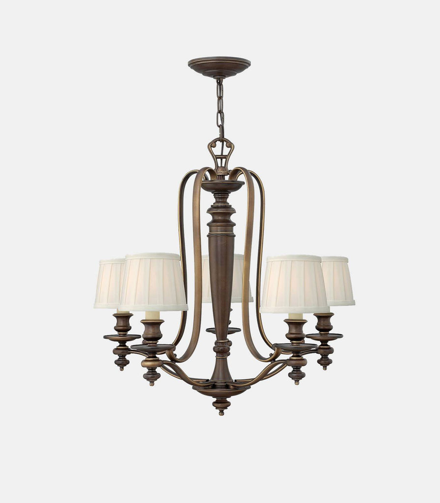 Elstead Dunhill Chandelier in Small size