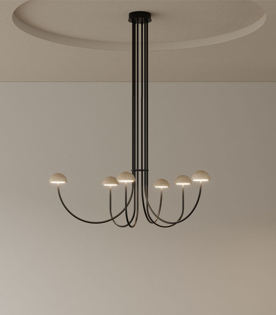 Aromas Dussa Chandelier featured within interior space