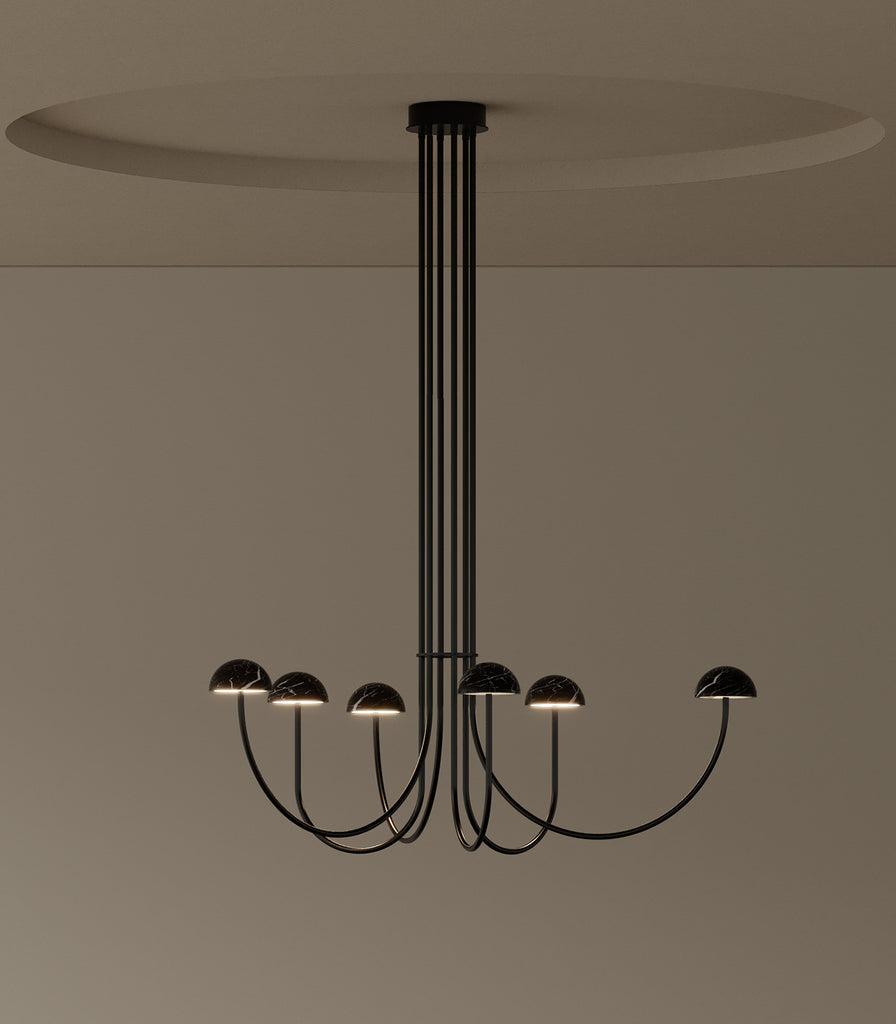 Aromas Dussa Chandelier featured within interior space