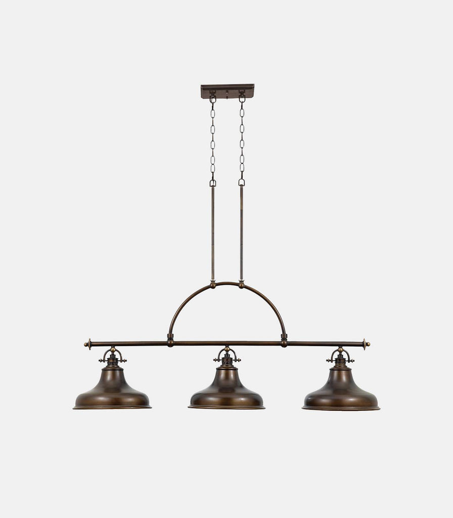 Elstead Emery Chandelier in Palladian Bronze