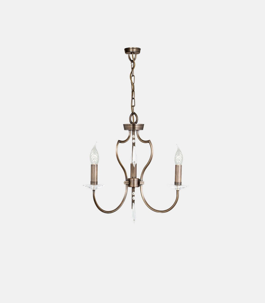 Elstead Pimlico Chandelier in Dark Bronze/3lt