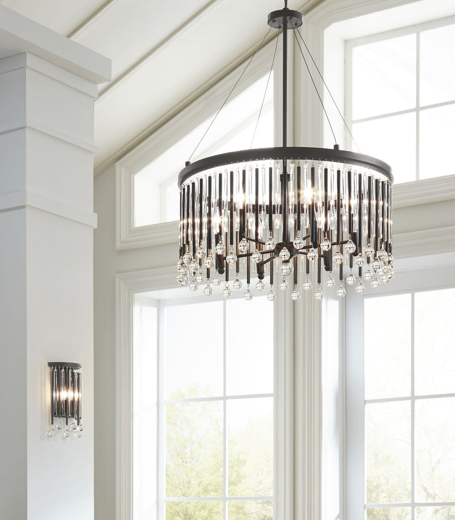 Elstead Piper Pendant Light featured within a interior space
