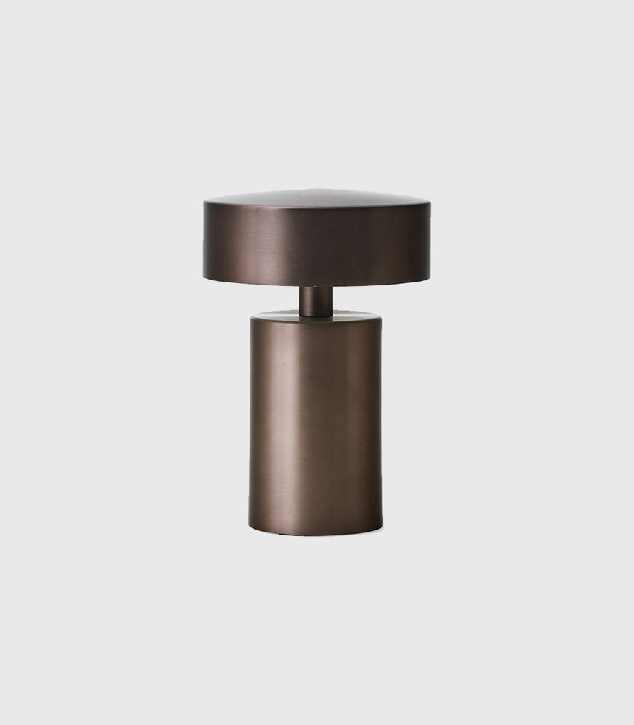 Menu Lighting Column Portable Table Lamp in Bronze