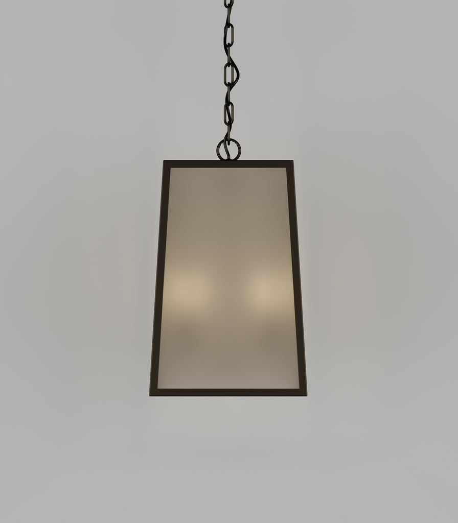 Lighting Republic Dover Lantern Pendant Light in Frosted with 2 Light