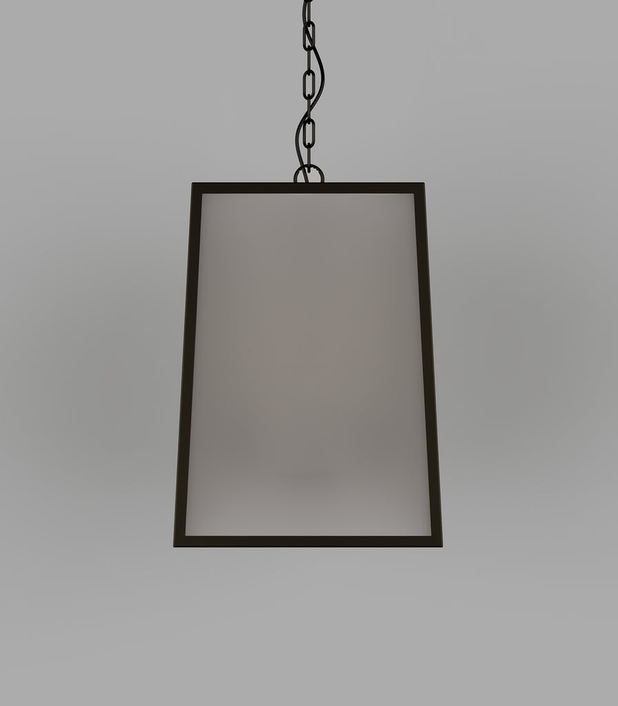 Lighting Republic Dover Lantern Pendant Light in Frosted with 4 Light