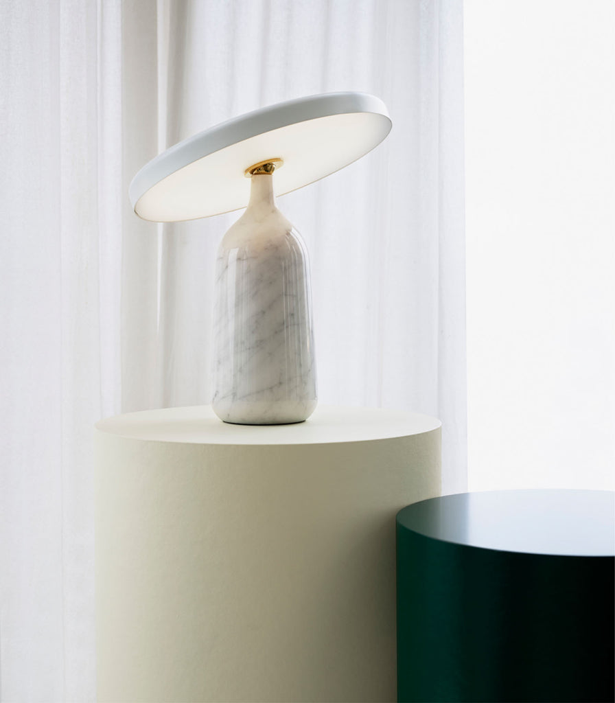 Normann Copenhagen Eddy Table Lamp featured within interior space