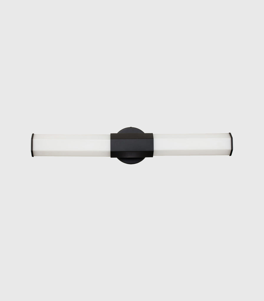 Elstead Facet Dual Wall Light in Matte Black