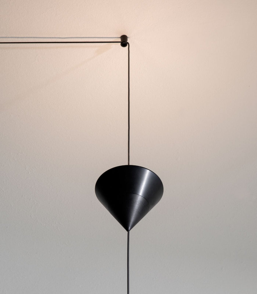 Karman Filomena Hanging Floor Lamp featured within a interior space close up