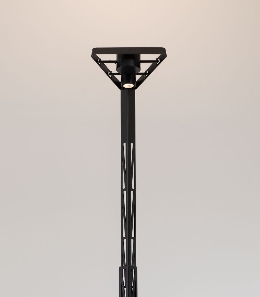 Karman Fireman Floor Lamp featured within a interior space
