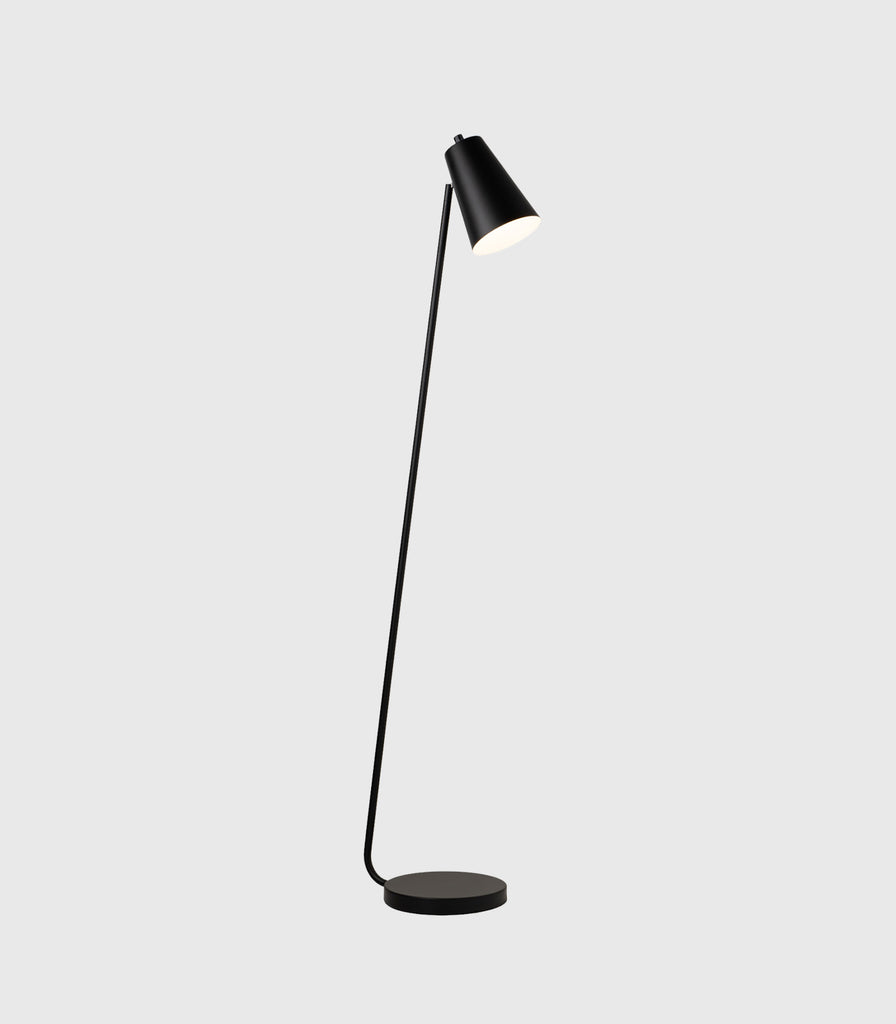 Mayfield Arlen Floor Lamp in Satin Black