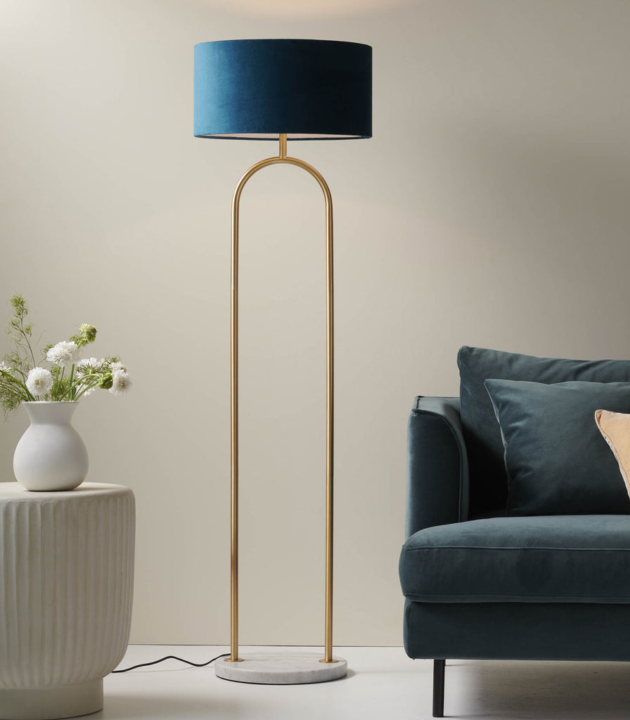 Mayfield Banks Floor Lamp featured within interior space