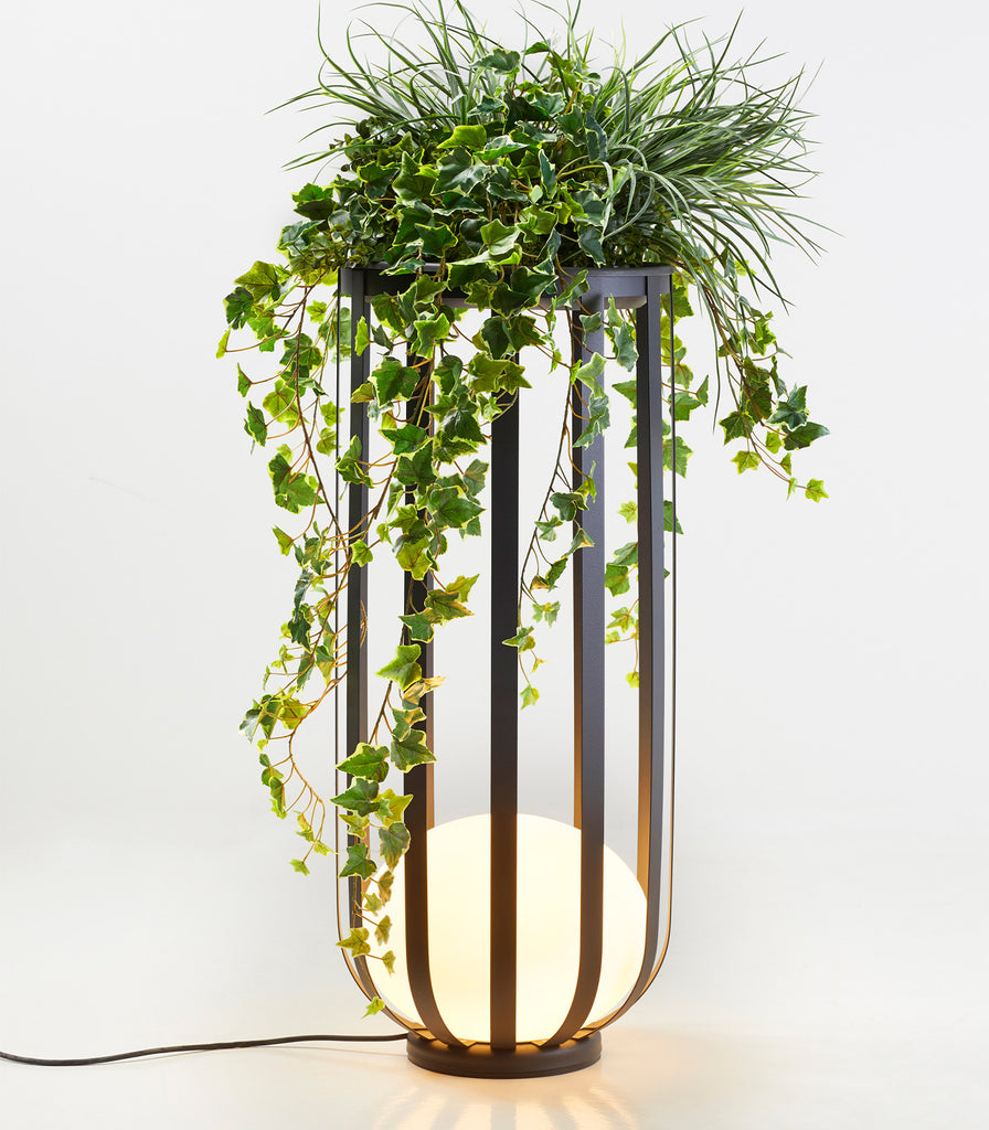Estiluz Bols Tall Outdoor Floor Lamp featured within outdoor space