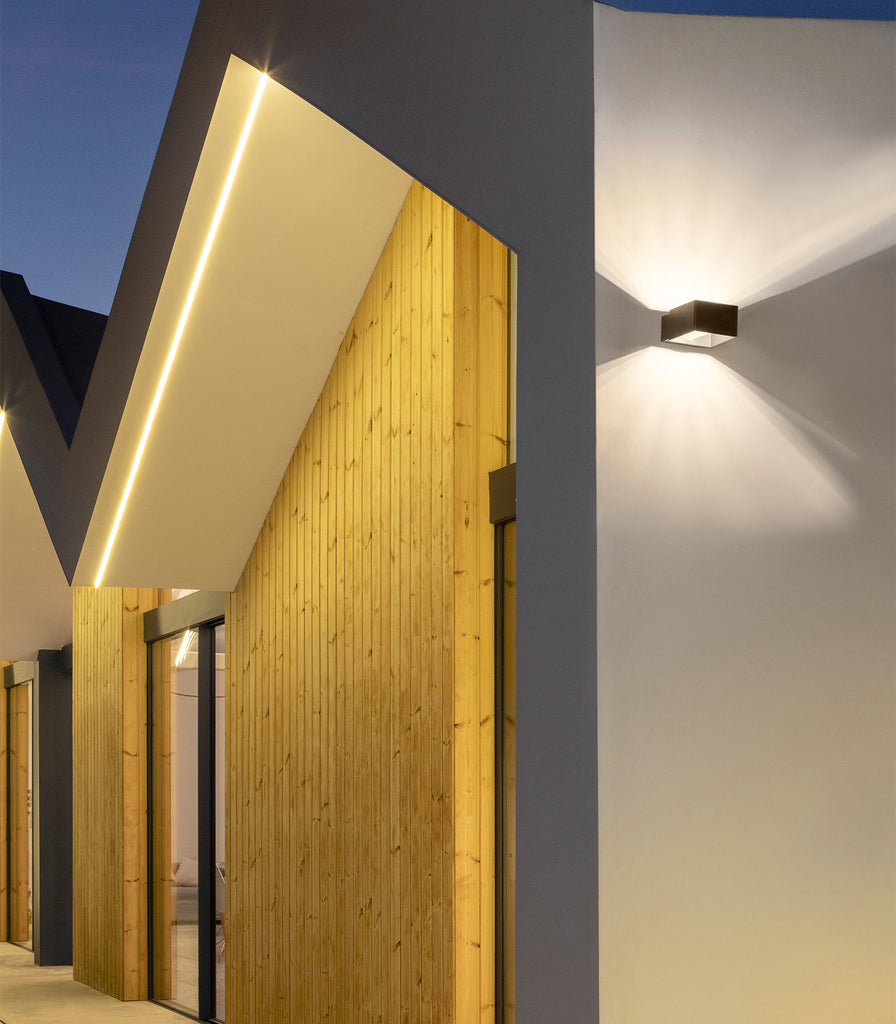 Estiluz Frame Outdoor Wall Light featured within interior space