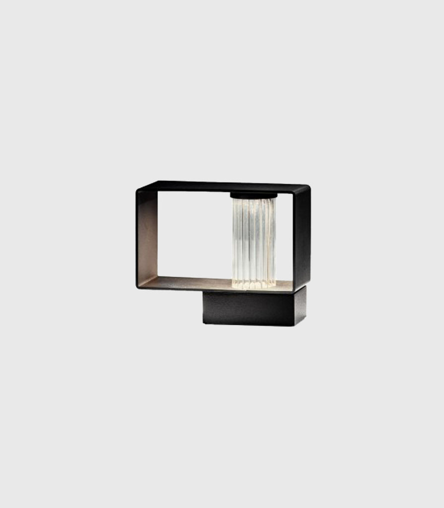 Estiluz Frame Mini Bollard Light in Black Anthracite