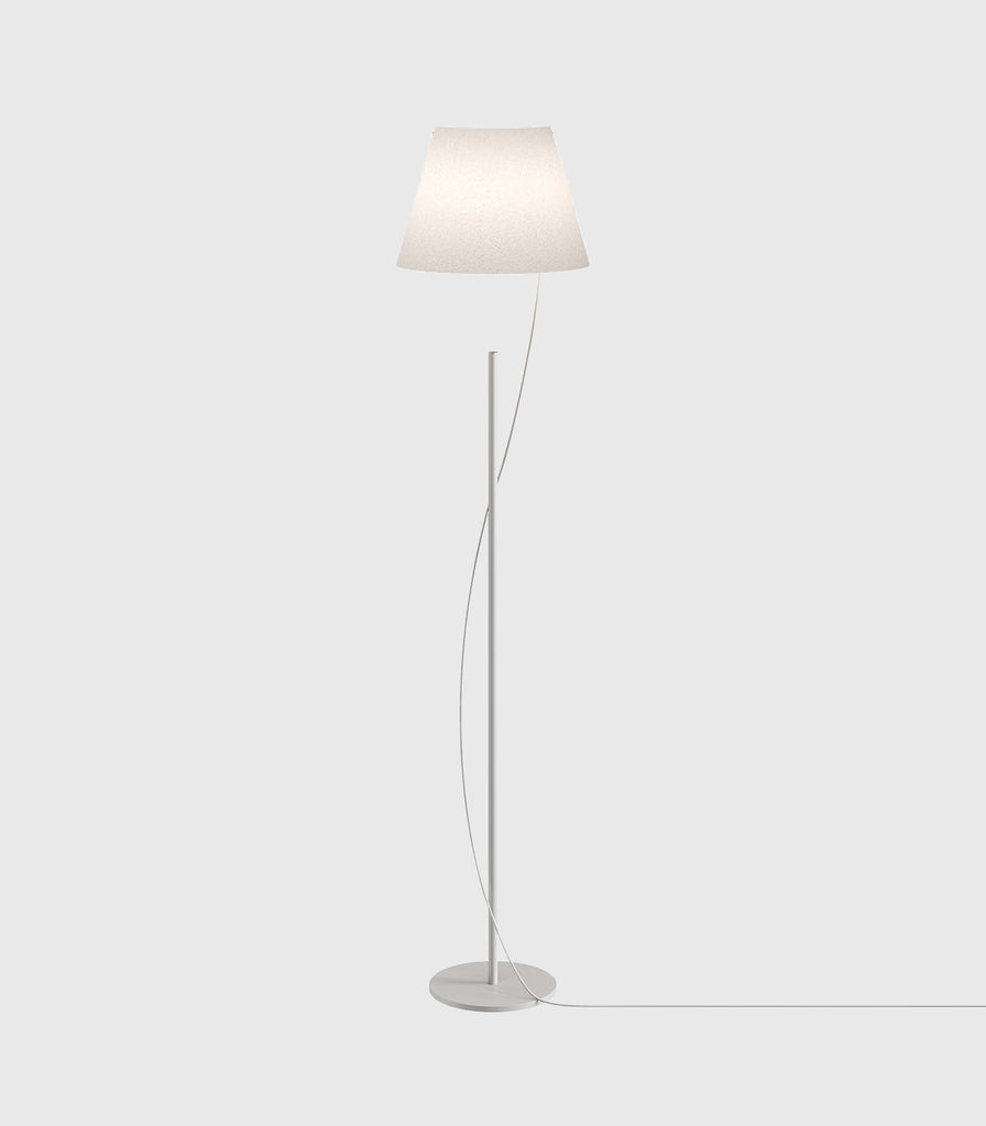 Lodes Hover Floor Lamp featured within interior space