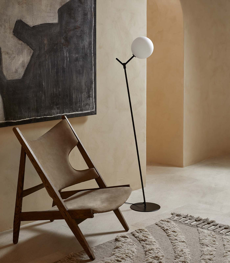 Aromas Atom Floor Lamp featured within a interior space