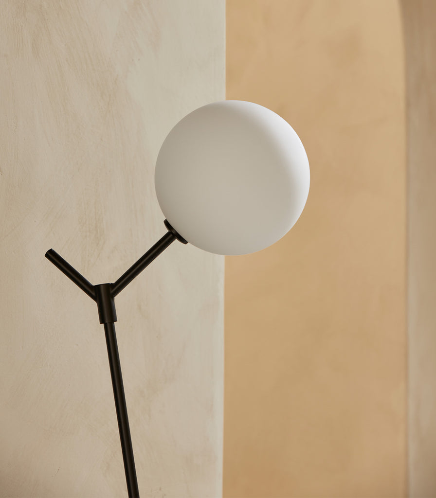 Aromas Atom Floor Lamp in Matte Black