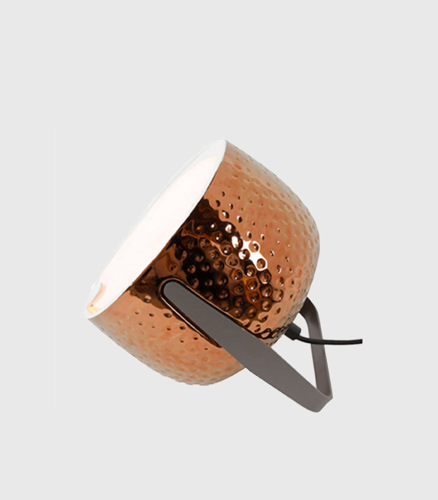 Karman Bag Floor Lamp in Glossy Bronze/Texture