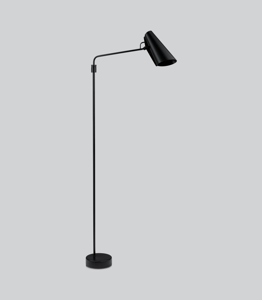 Northern Birdy Swing Floor Lamp in Black/Black