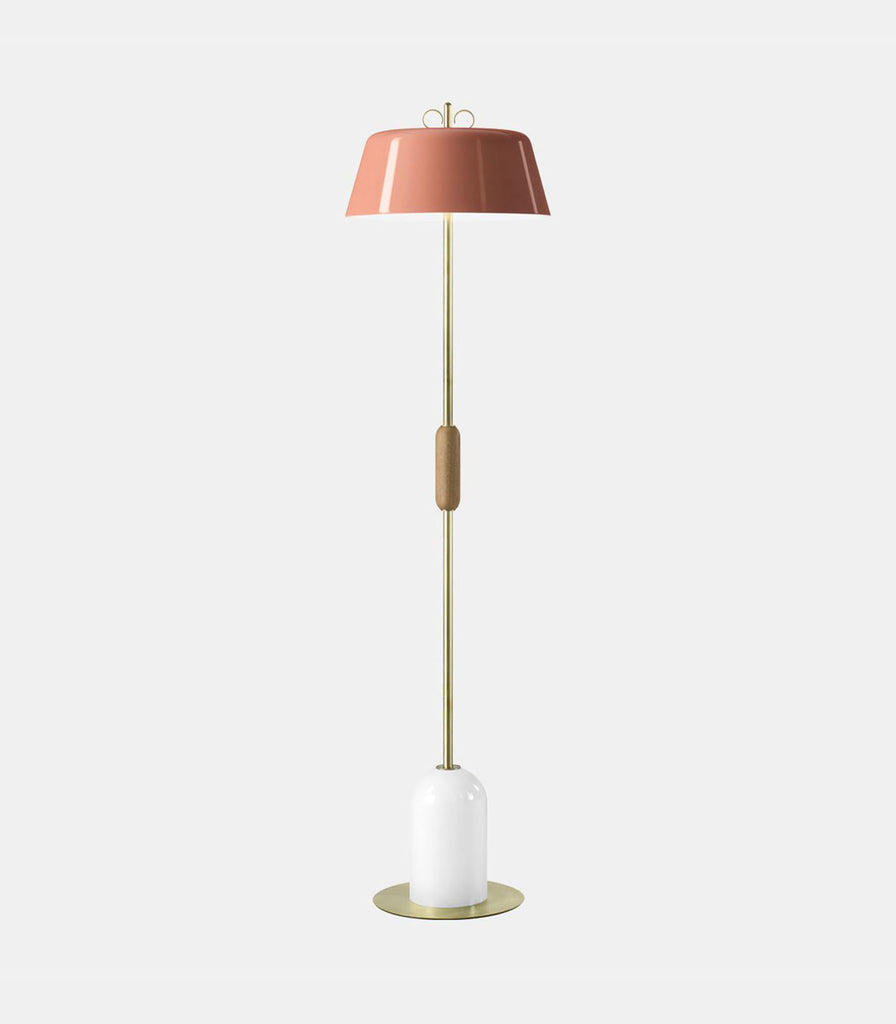 Il Fanale Bonton Floor Lamp in Wide/Glossy Vintage Pink