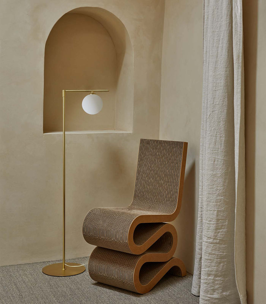 Aromas Endo Floor Lamp featured within a interior space