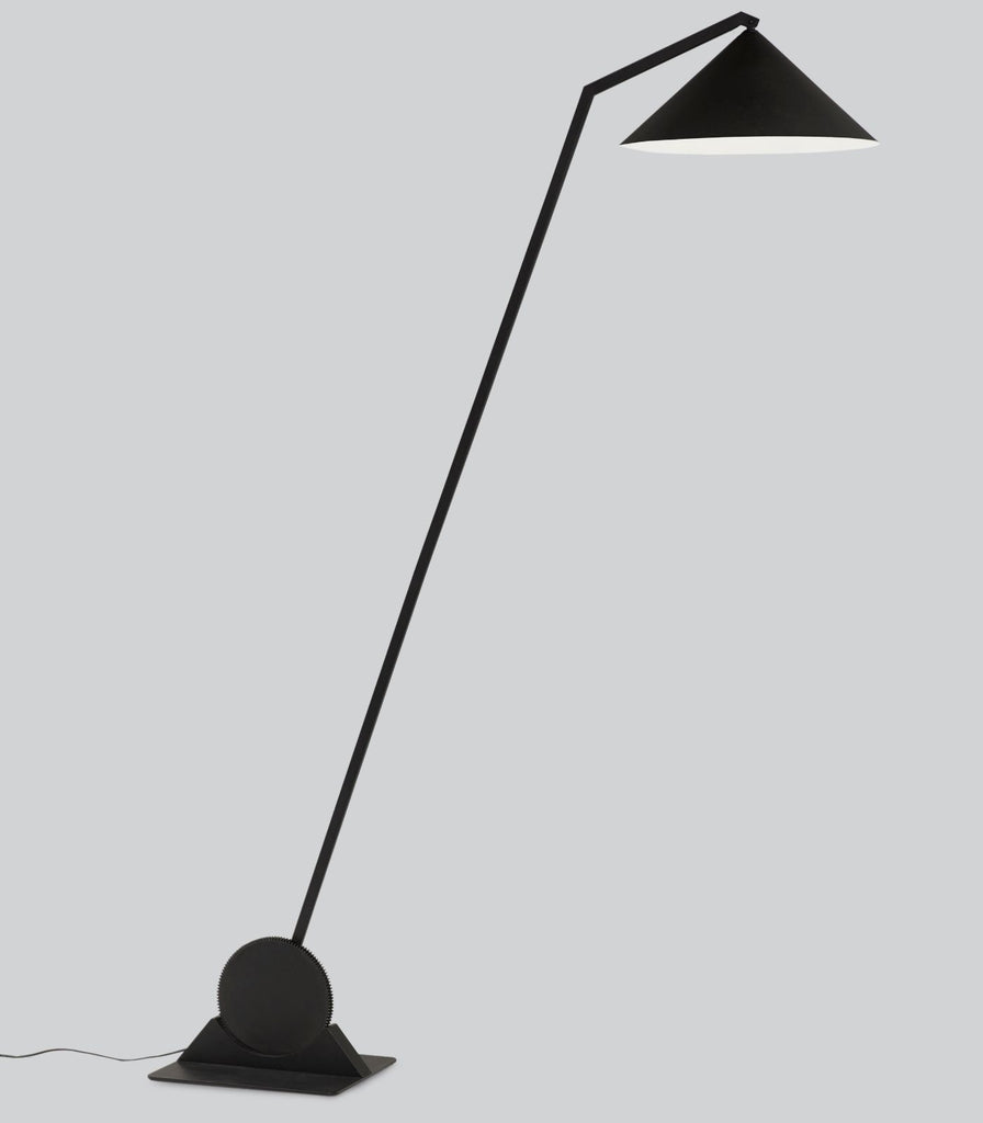 Northern Gear Floor Lamp in Matte Black