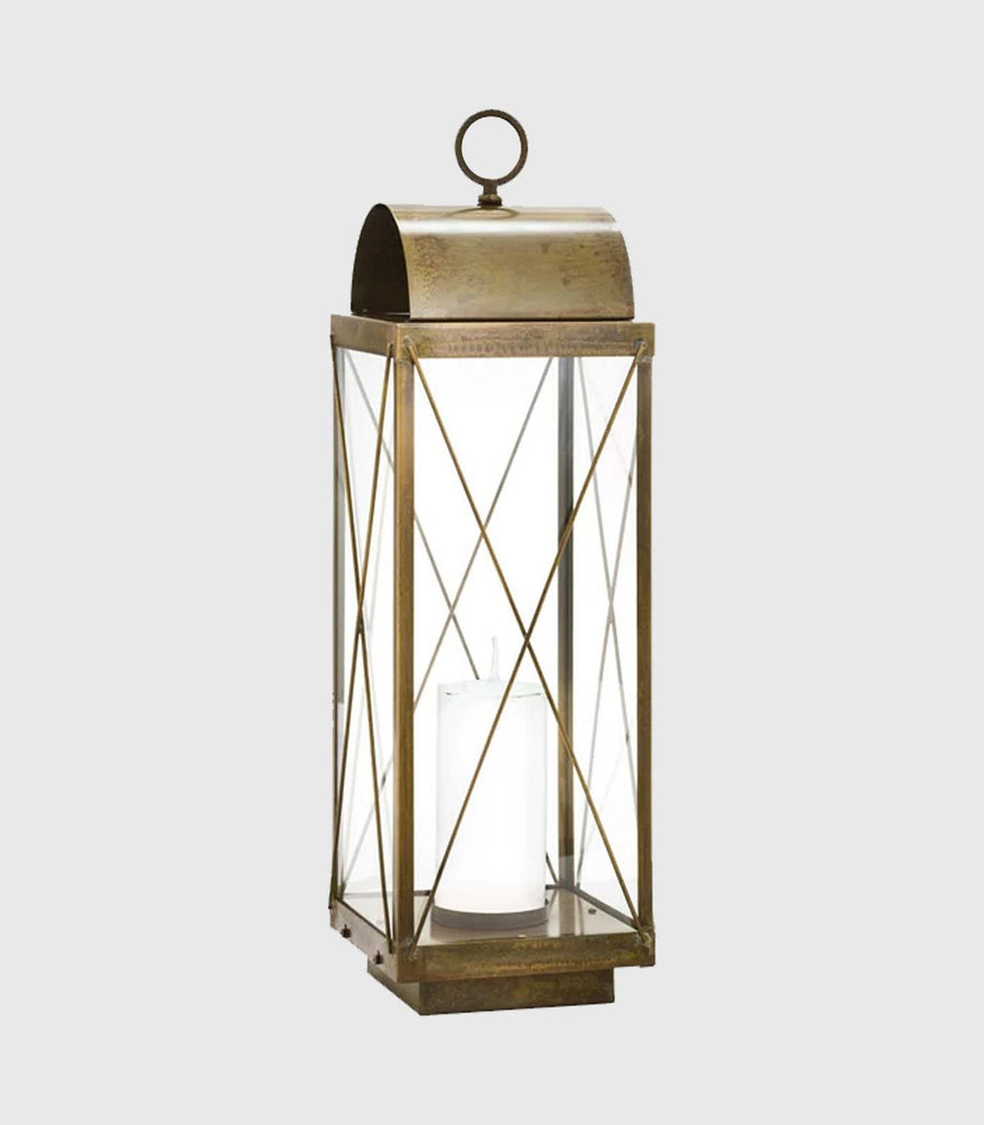 II Fanale Round Accent Lanterne Outdoor Floor Lamp in Large size
