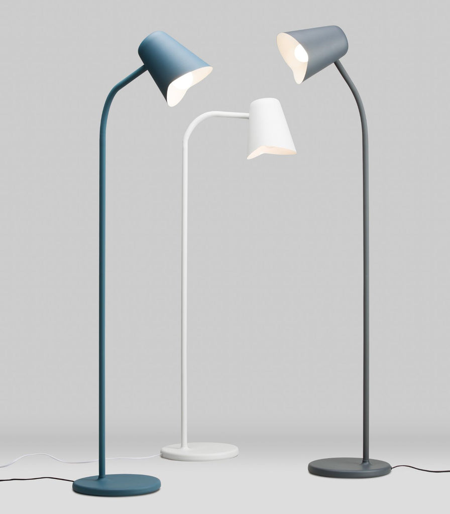 Northern Me Floor Lamp featured within a interior space