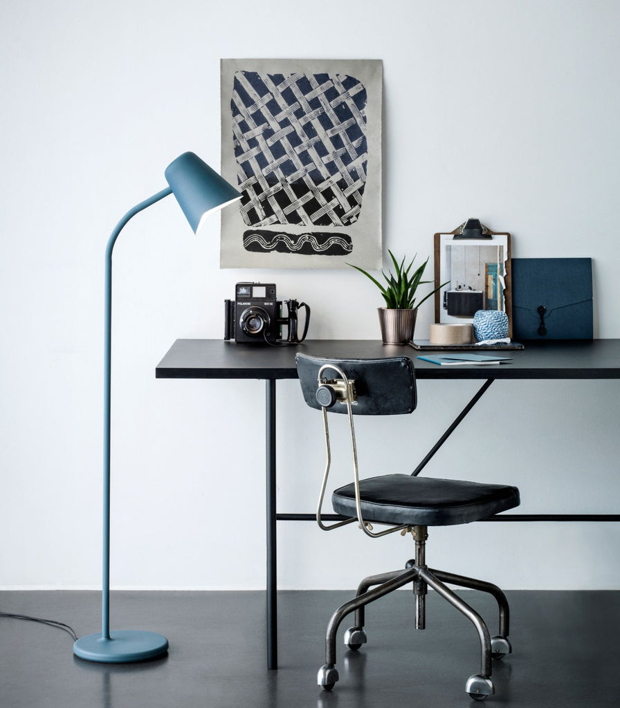 Northern Me Floor Lamp featured within a interior space