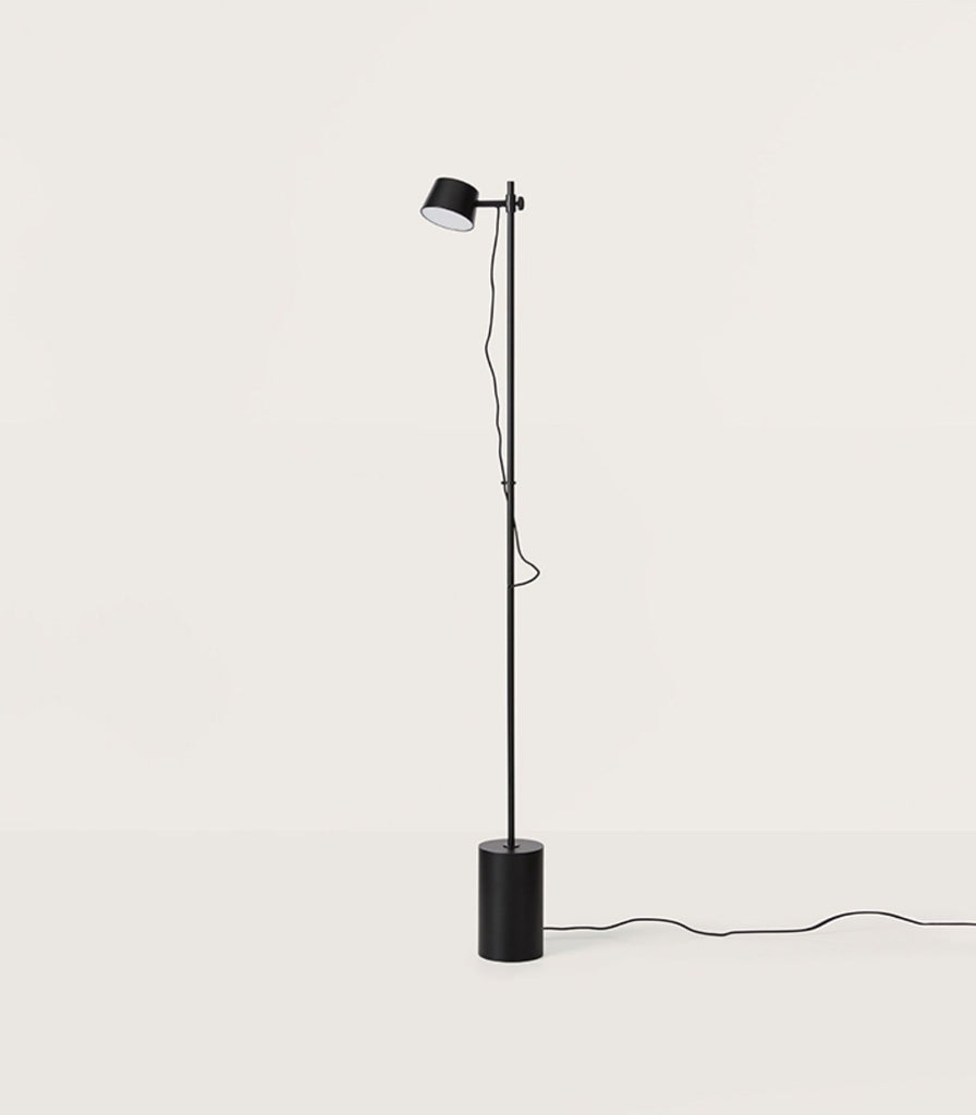 Aromas Nera Floor Lamp in Matte Black